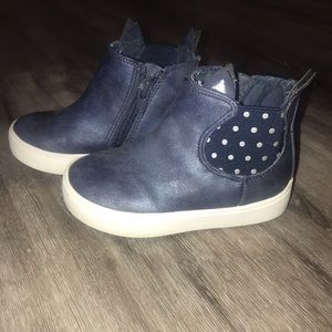 Cat & Jack Navy Blue Ankle Boots